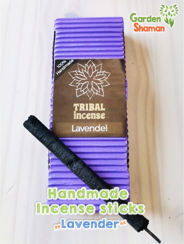 GardenShaman.eu Handmade incense sticks Lavender Lavender